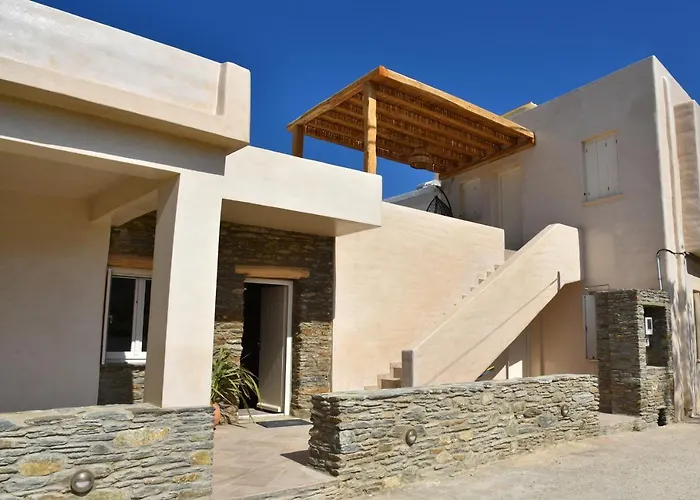 アパート Sea Senses Andros - A Beachfront Retreat *